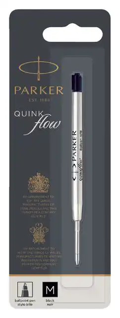 BALPENVULLING PARKER QUINKFLOW M ZWART