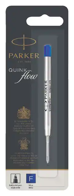 BALPENVULLING PARKER QUINKFLOW F BLAUW