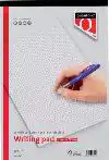 SCHRIJFBLOK QUANTORE A4 RUIT 5MM 100VEL