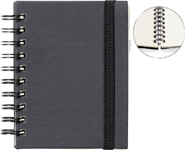 NOTITIEBOEK QUANTORE A6 SP LIJN 192BLZ
