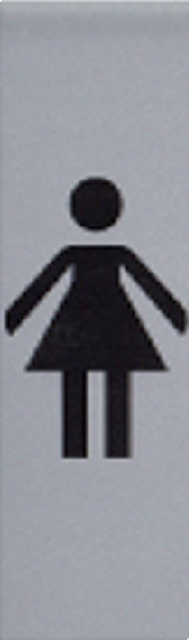 INFOBORD PICTOGRAM DAME 165X44MM