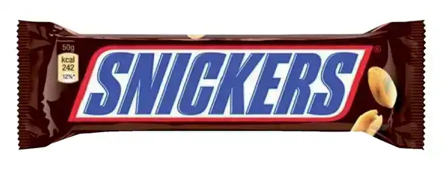 SNOEP SNICKERS REEP 32X50 GRAM