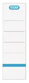 RUGETIKET ELBA BREED 59X190MM ZK WT BL