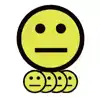 MAGNEET SMILEY 25MM EMOTIE NEUTRAAL