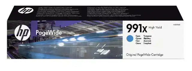 INKTCARTRIDGE HP M0J90AE 991X BLAUW