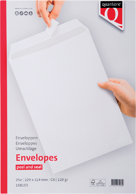 ENVELOP QUANTORE AKTE C4 229X324 120GR