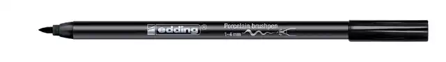 BRUSHPEN EDDING 4200 PORSELEIN ZWART