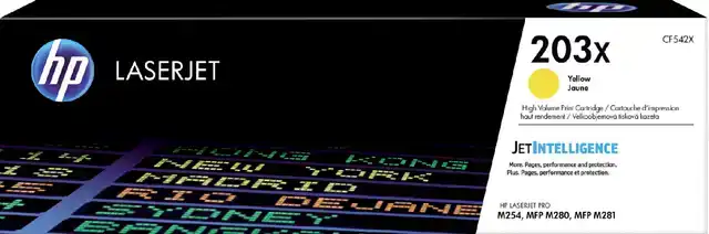TONERCARTRIDGE HP CF542X 203X GEEL