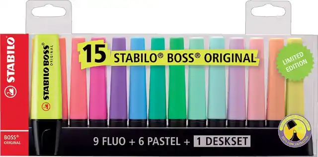 MARKEERSTIFT STABILO BOSS BUREAUSET
