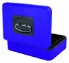 GELDKIST PAVO DELUXE 250X180X90MM BLAUW