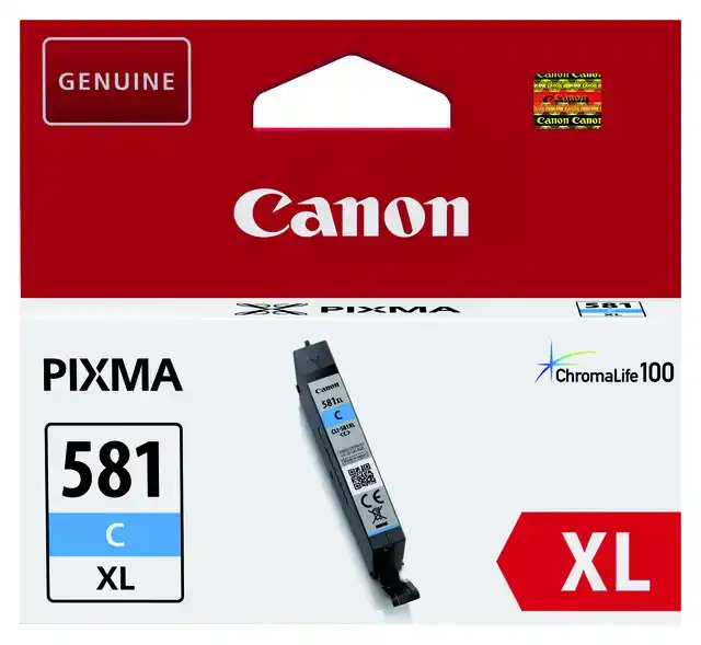 INKTCARTRIDGE CANON CLI-581XL BLAUW
