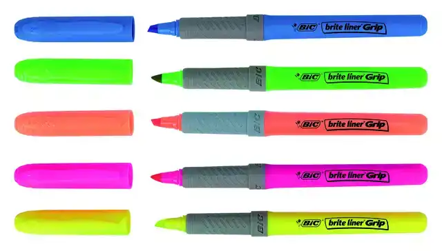 MARKEERSTIFT BIC BRITE LINER GRIP