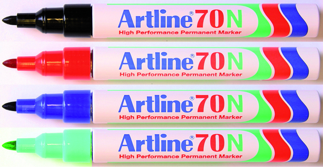VILTSTIFT ARTLINE 70 ROND 1.5MM ROOD
