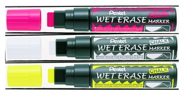 KRIJTSTIFT PENTEL SMW56 8-16MM WIT
