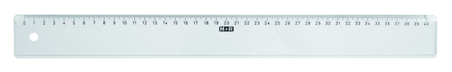 LINIAAL M+R 1140/000 PLASTIC 40CM