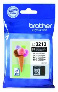 INKTCARTRIDGE BROTHER LC-3213BK ZWART