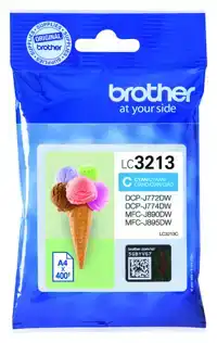 INKTCARTRIDGE BROTHER LC-3213C BLAUW