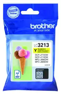 INKTCARTRIDGE BROTHER LC-3213Y GEEL