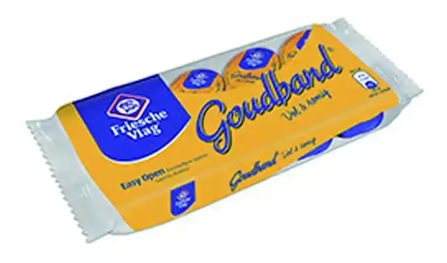 KOFFIEMELK FRIESCHE VLAG GOUDBAND CUPS