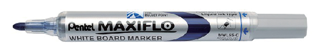 WHITEBOARDMARKER PENTEL MWL5S 1MM BLAUW
