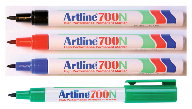 VILTSTIFT ARTLINE 700 ROND 0.7MM ROOD