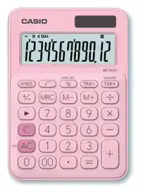 REKENMACHINE CASIO MS-20UC ROZE