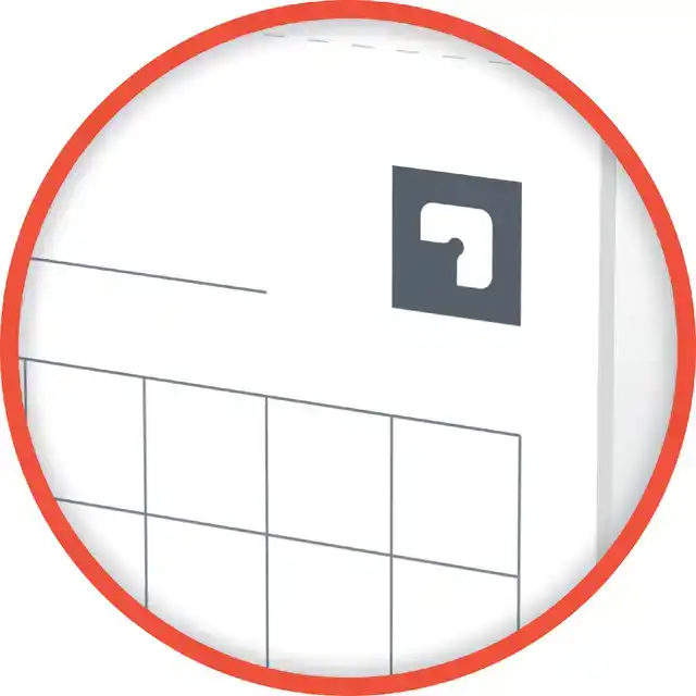 FLIPOVERPAP OXFORD SMART 650X980MM RUIT
