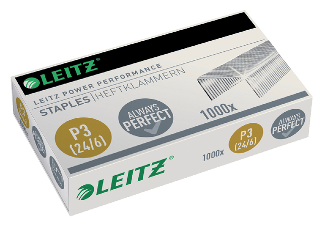 NIETEN LEITZ 24/6 VERZINKT 1000ST