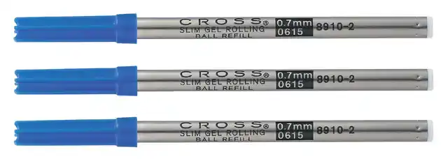 ROLLERPENVULLING CROSS SLIM BLAUW
