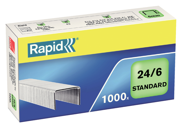 NIETEN RAPID 24/6 GEGALVANISEERD