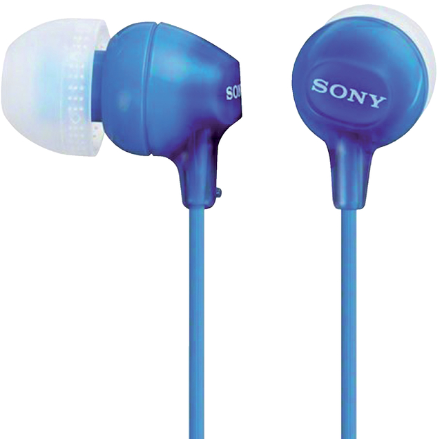 OORDOPJES SONY EX15LP BLAUW