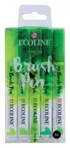 BRUSHPEN TALENS ECOLINE SET 5 STUKS
