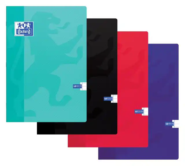 SCHRIFT OXFORD SCHOOL A4 LIJN 120PAG