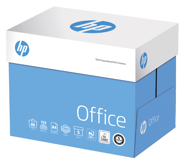 KOPIEERPAPIER HP OFFICE A4 80GR WIT