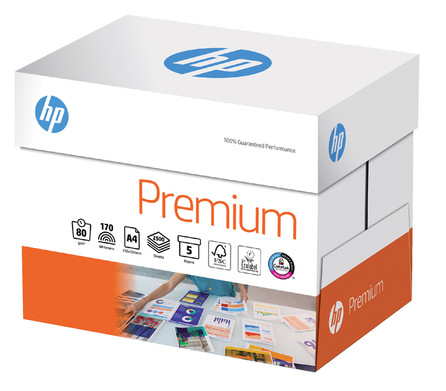 KOPIEERPAPIER HP PREMIUM A4 80GR WIT