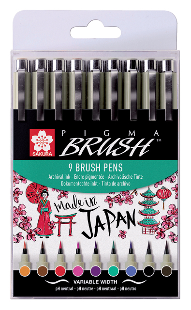 PENSEELPEN BRZ SAKURA PIGMA ASS