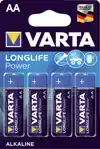 BATTERIJ VARTA LONGLIFE POWER 4XAA