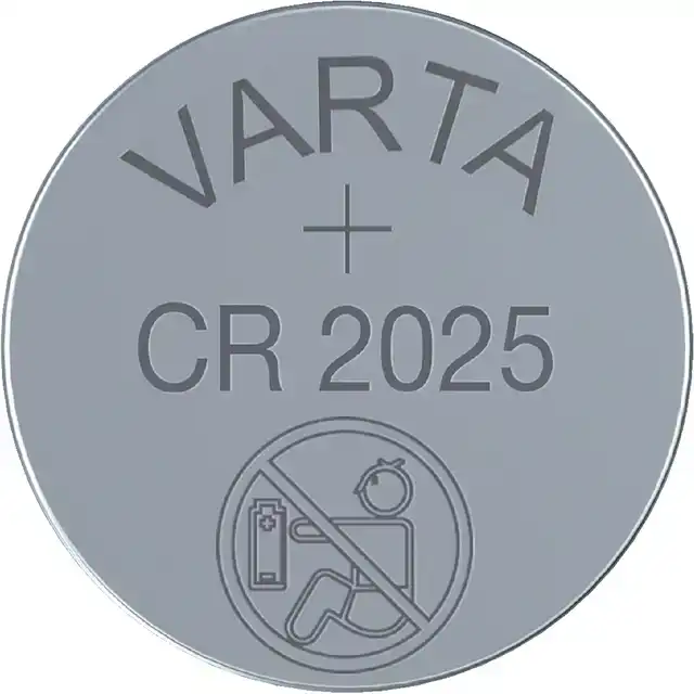 BATTERIJ VARTA CR2025 3V LITHIUM