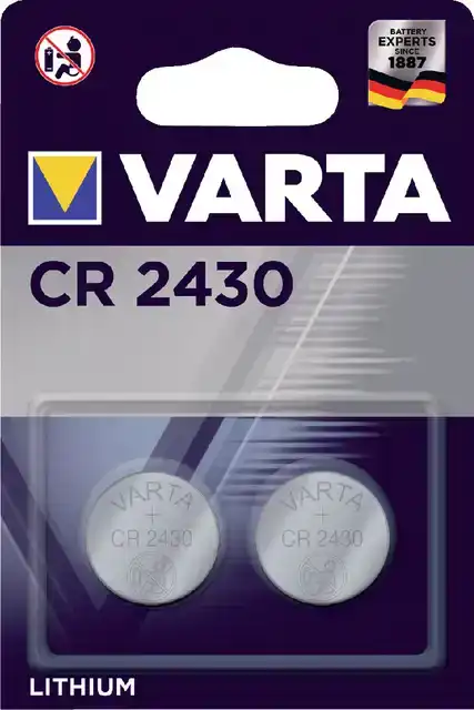 BATTERIJ VARTA CR2430 3V LITHIUM