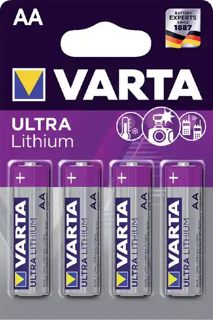 BATTERIJ VARTA AA ULTRA LITHIUM