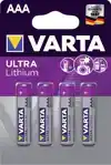 BATTERIJ VARTA AAA ULTRA LITHIUM
