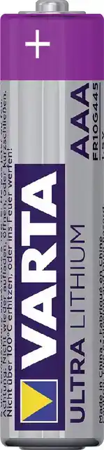 BATTERIJ VARTA AAA ULTRA LITHIUM