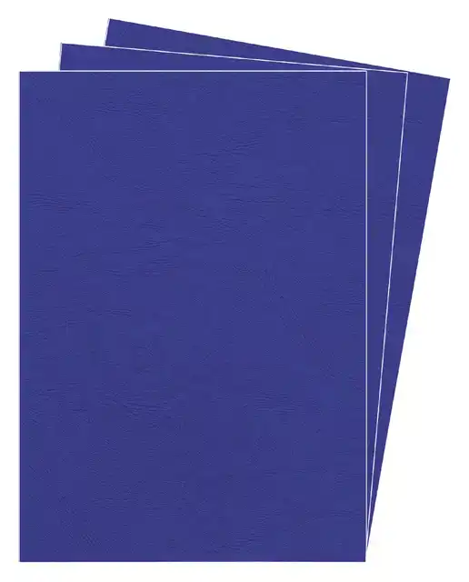 VOORBLAD FELLOWES A4 LEDERLOOK ROYAL
