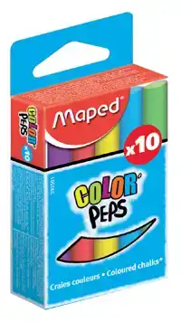 SCHOOLBORDKRIJT MAPED COLOR'PEPS SET