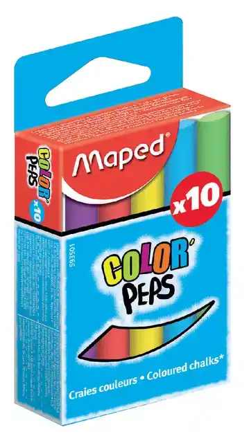 SCHOOLBORDKRIJT MAPED COLOR'PEPS SET