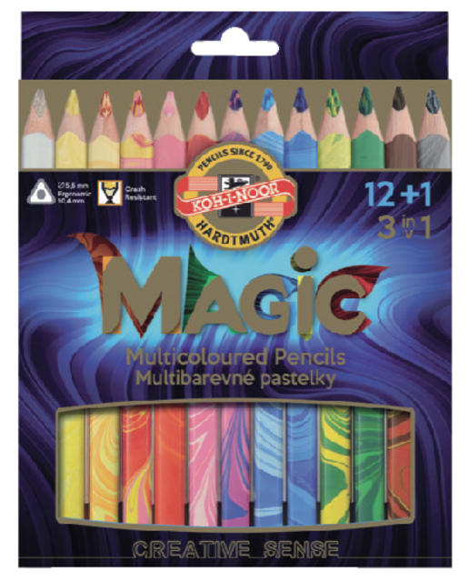 KLEURPOTLODEN KOH I NOOR JUMBO MAGIC
