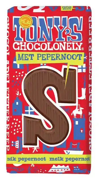 CHOCOLADELETTER TONY CHOCOLONELY MELK