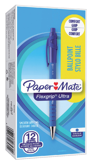 BALPEN PAPERMATE FLEXGRIP ULTRA M BLAUW