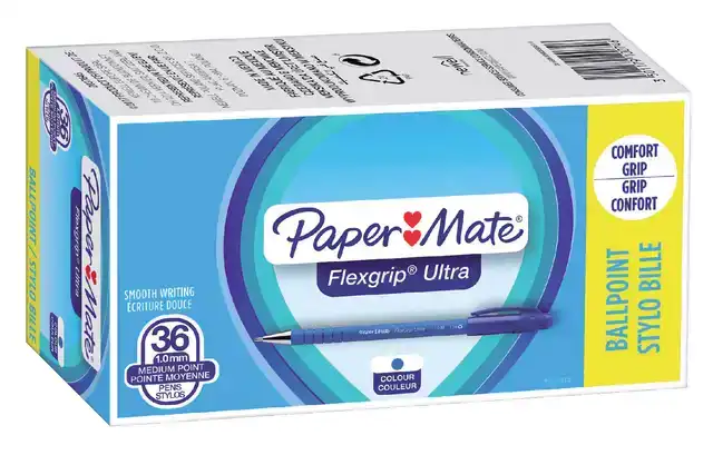 BALPEN PAPERMATE FLEXGRIP ULTRA M BLAUW