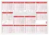 JAARPLANKALENDER 2026 QUANTORE 48X68CM